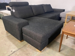 Divansoffa + nackstöd